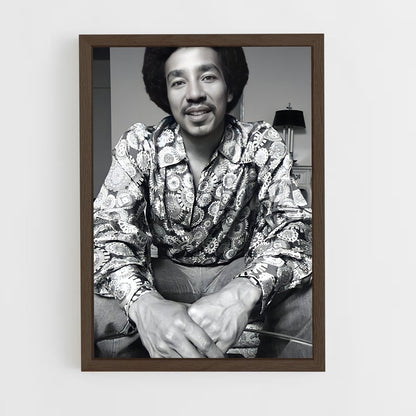 ap-smokey robinson-2 cadre Bois foncé