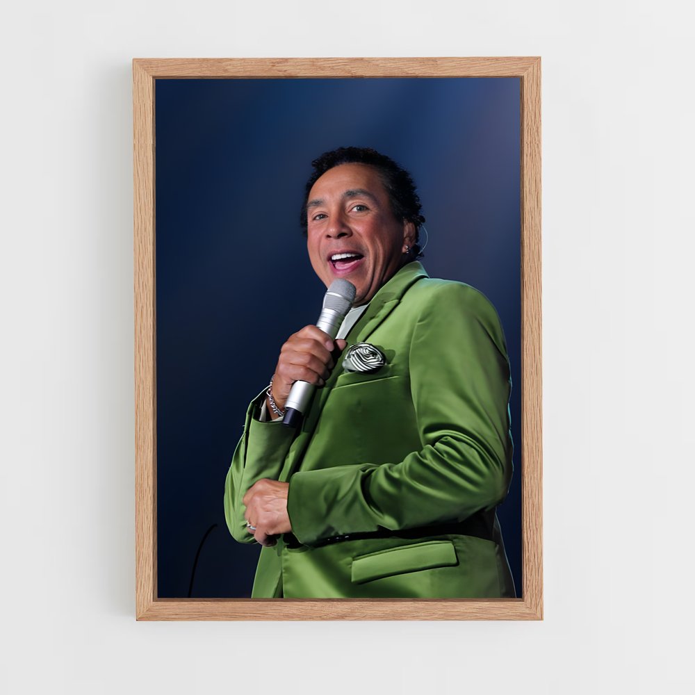 ap-smokey robinson-4 cadre Bois clair