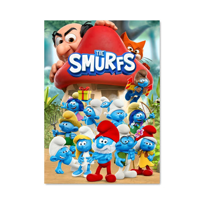 Poster Les Schtroumpfs en Folie