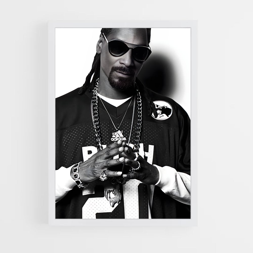 ap-snoop dogg-2 cadre Blanc
