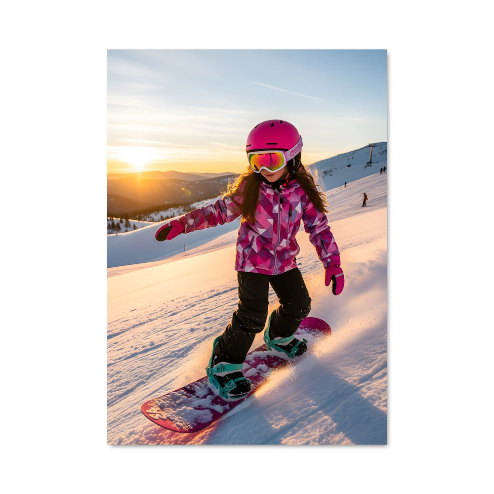 Poster Snowboarding 75774