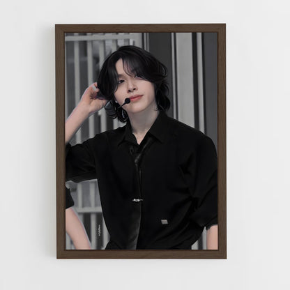 ap-so junghwan-2 cadre Bois foncé