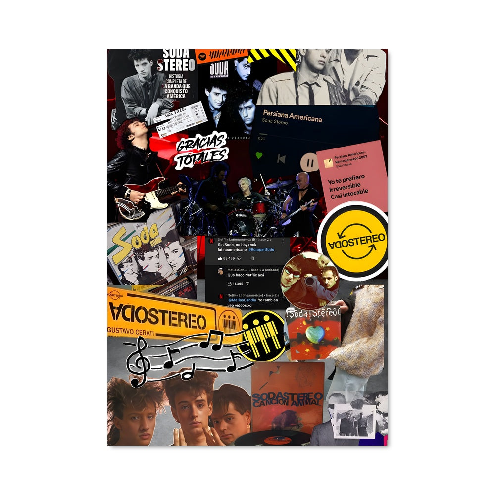 Poster La Magie de Soda Stereo