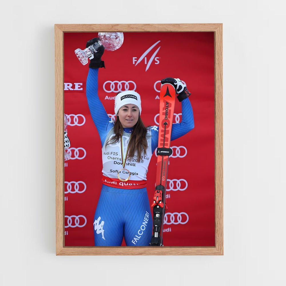 ap-sofia goggia-3 cadre Bois clair