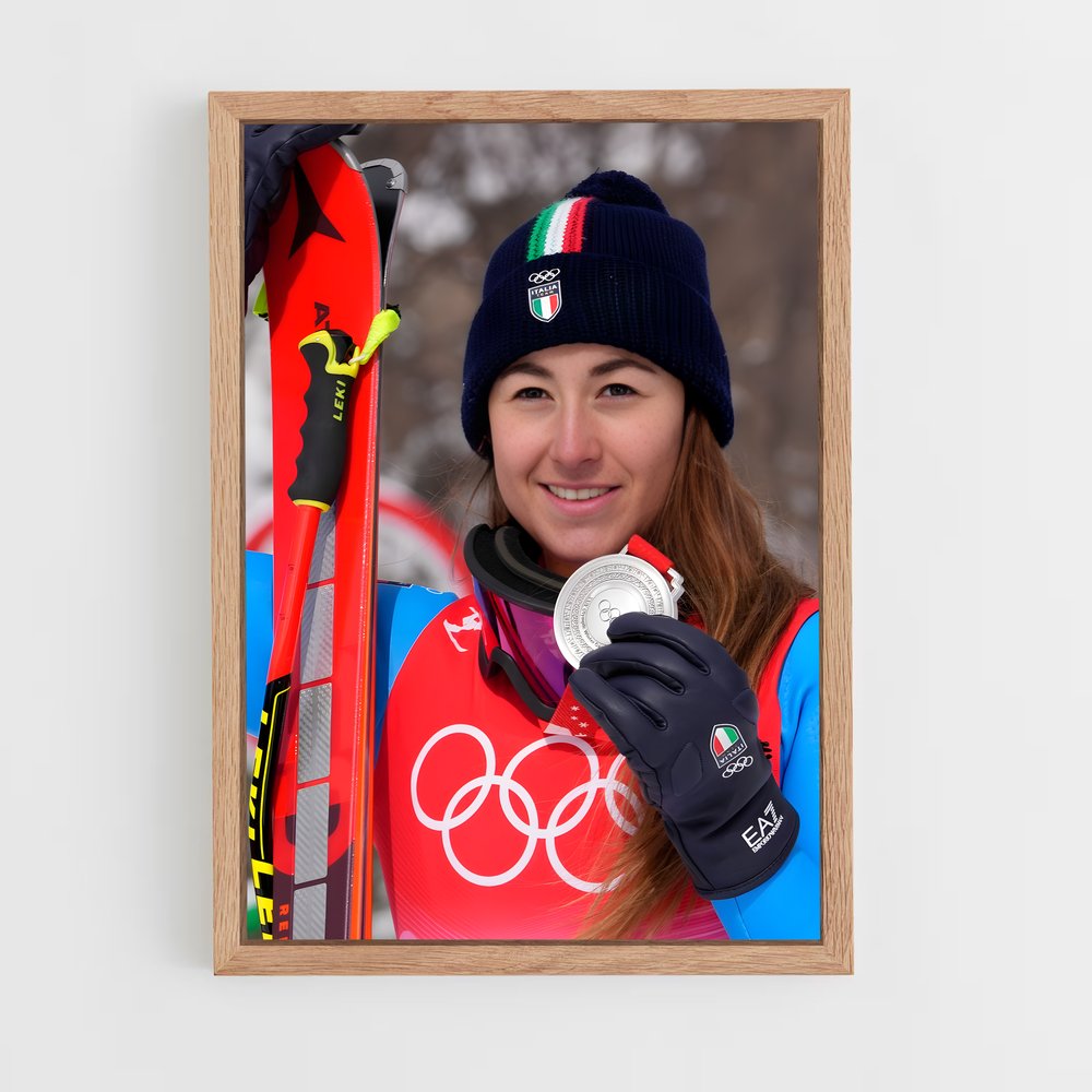 ap-sofia goggia-4 cadre Bois clair
