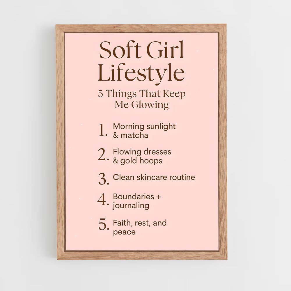 ap-soft girl-9 cadre Bois clair