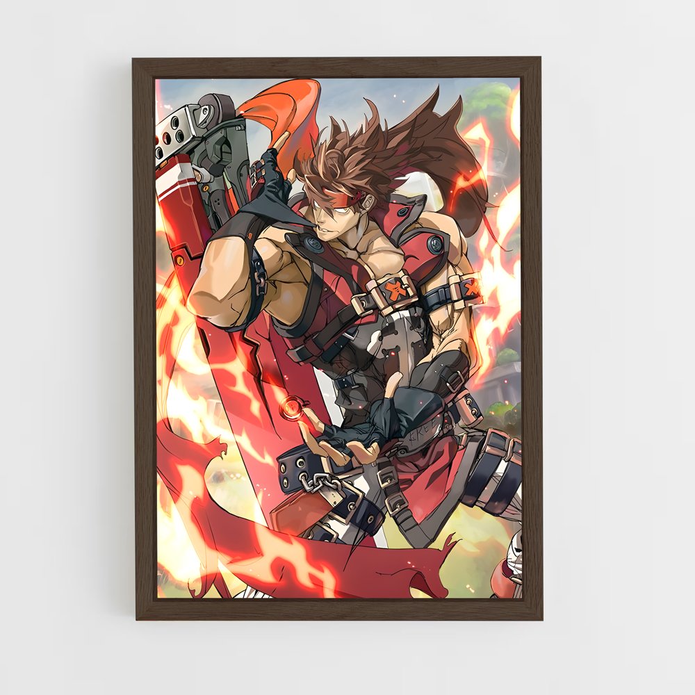ap-sol badguy-2 cadre Bois foncé