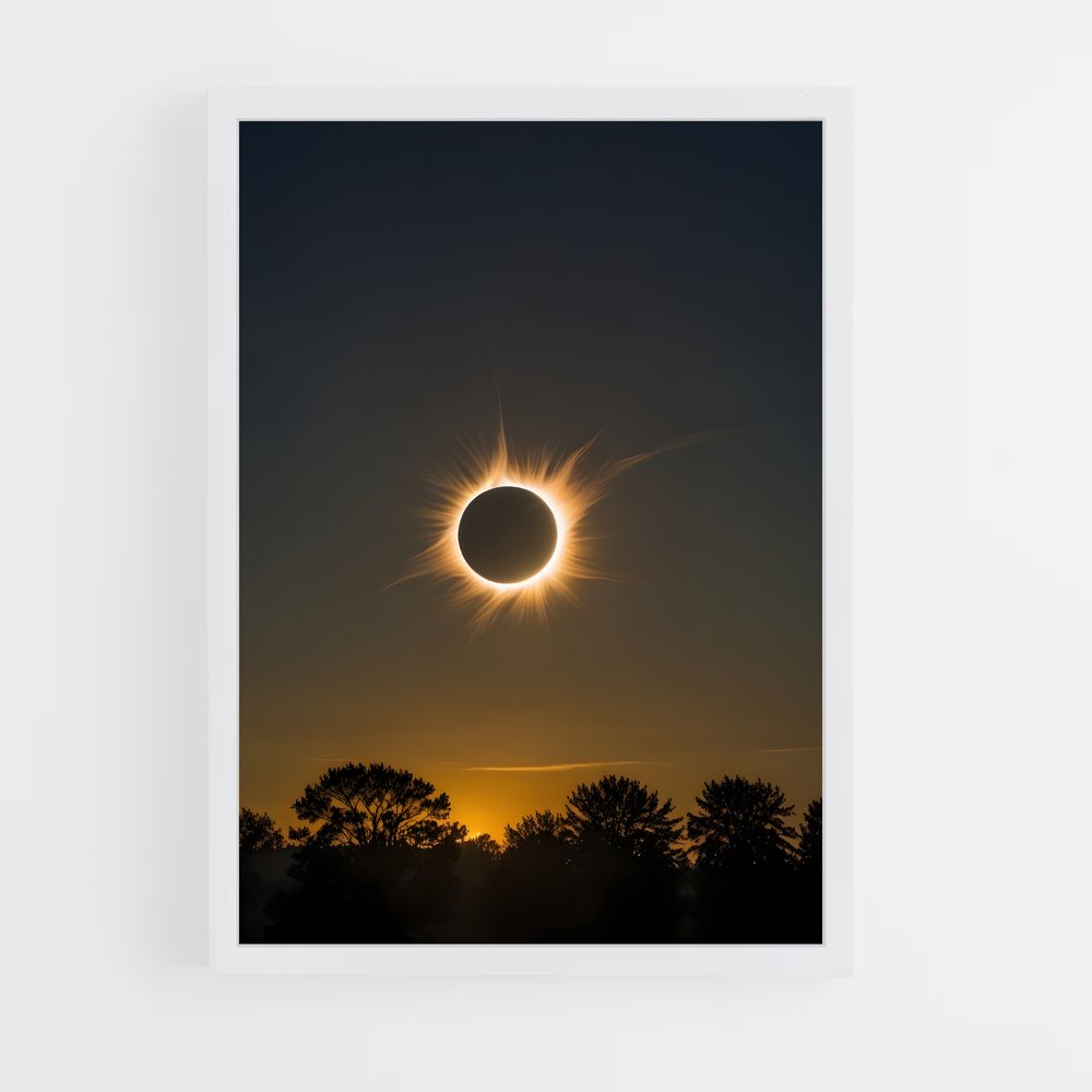 ap-solar eclipse-1 cadre Blanc