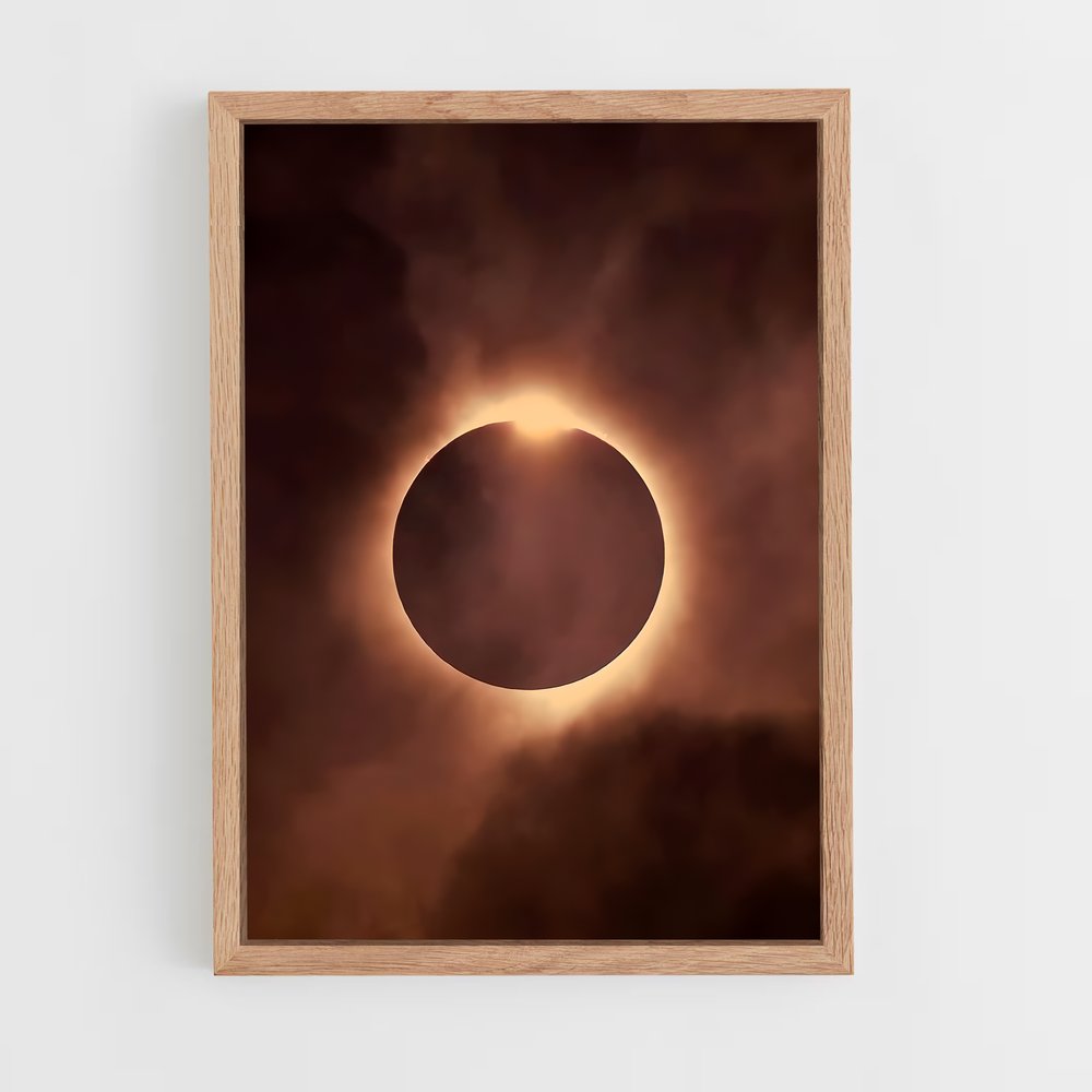 ap-solar eclipse-3 cadre Bois clair