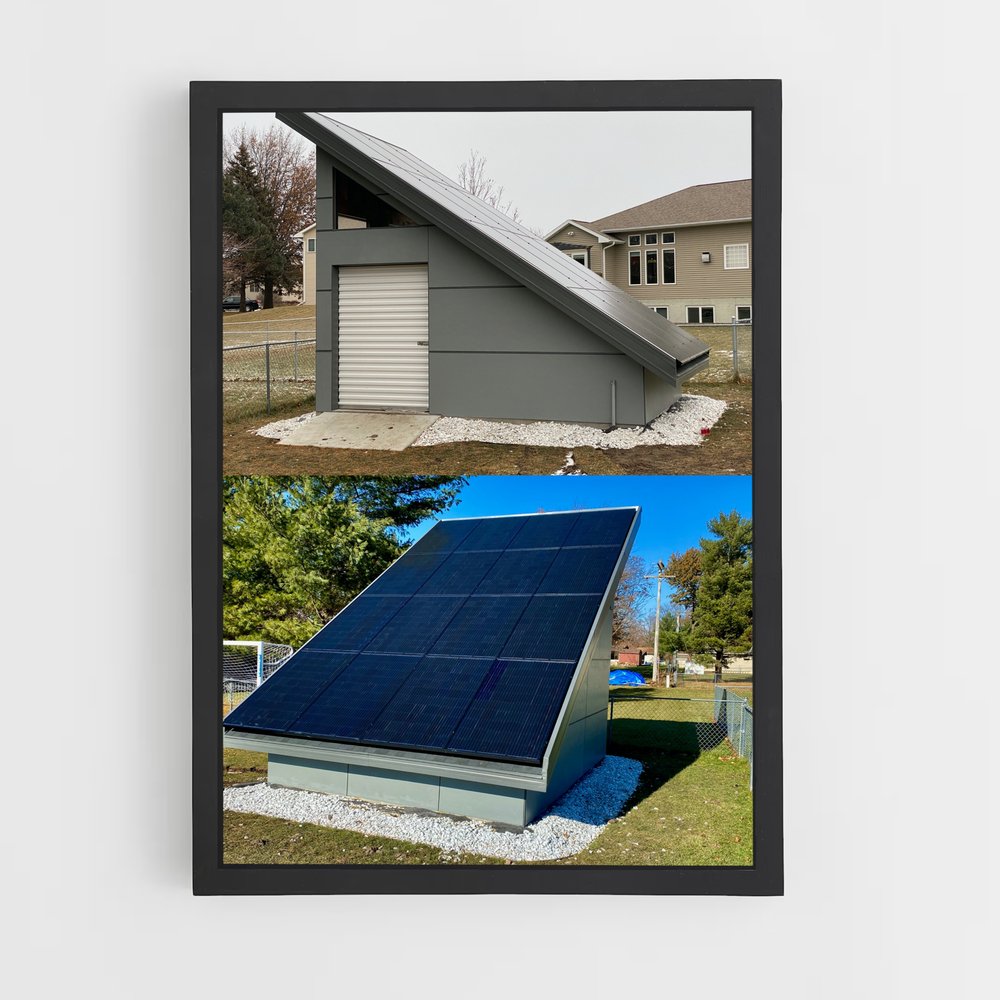 ap-solar panels-8 cadre Noir