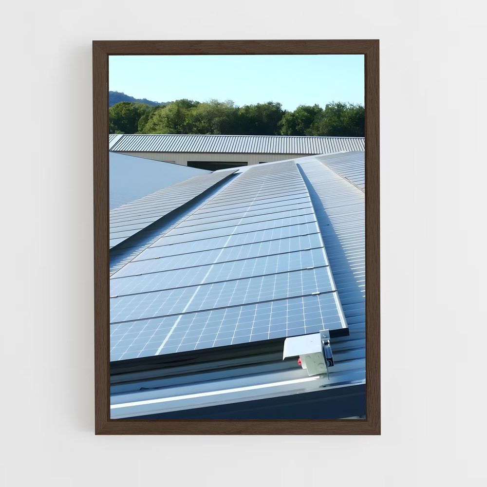 ap-solar panels-9 cadre Bois foncé