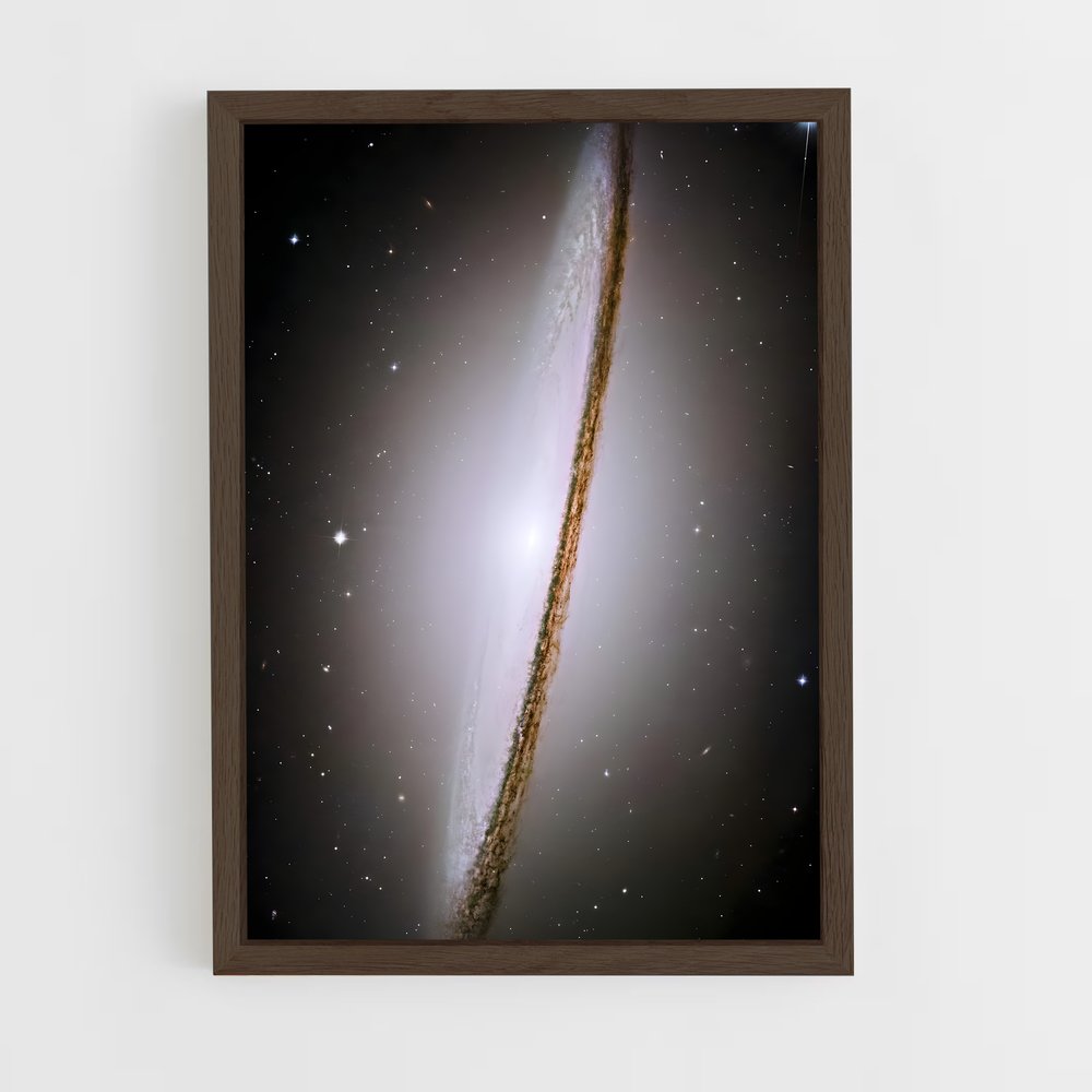 ap-sombrero galaxy-1 cadre Bois foncé