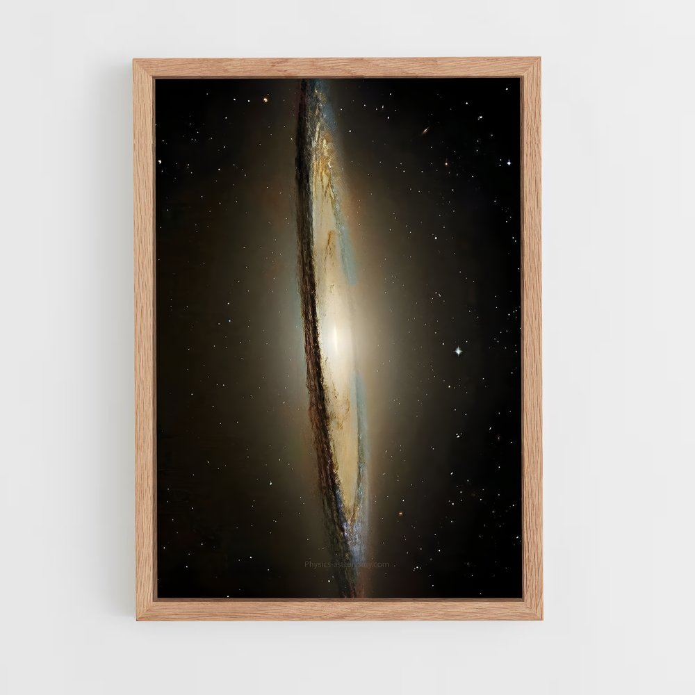 ap-sombrero galaxy-2 cadre Bois clair