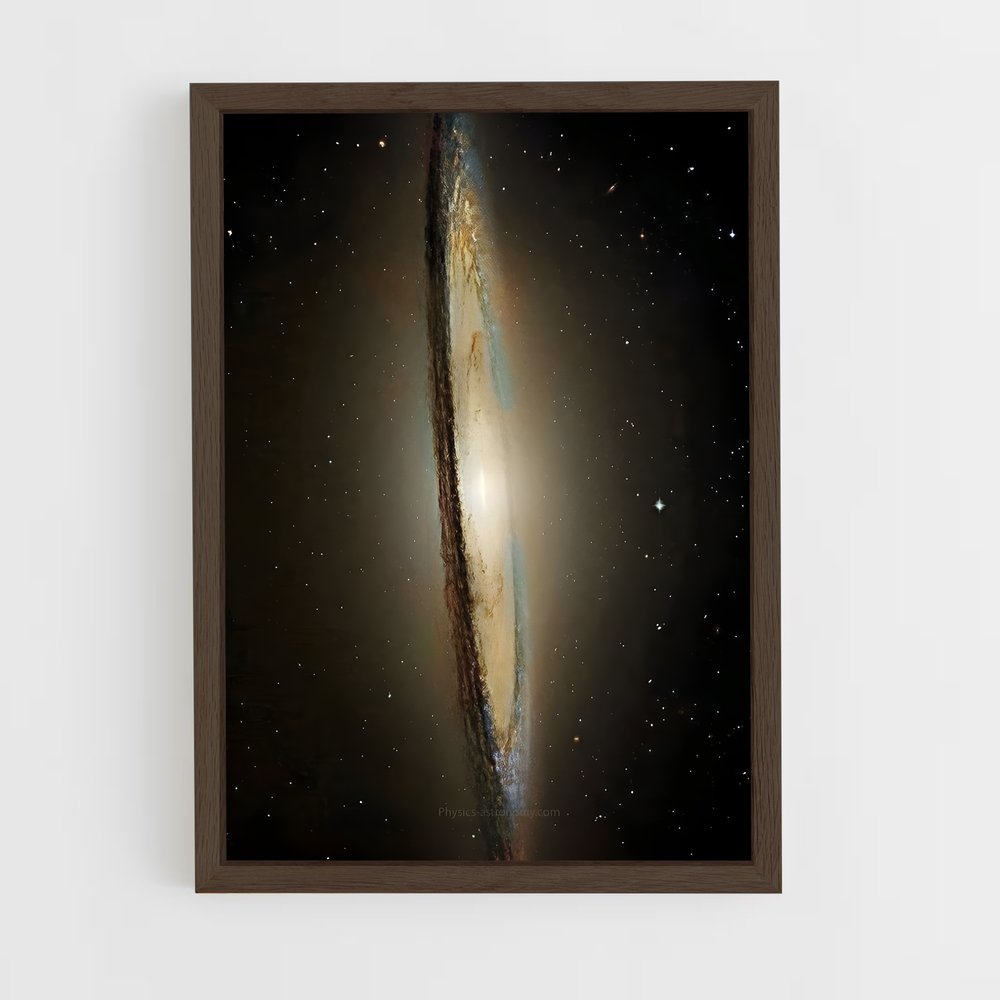 ap-sombrero galaxy-2 cadre Bois foncé