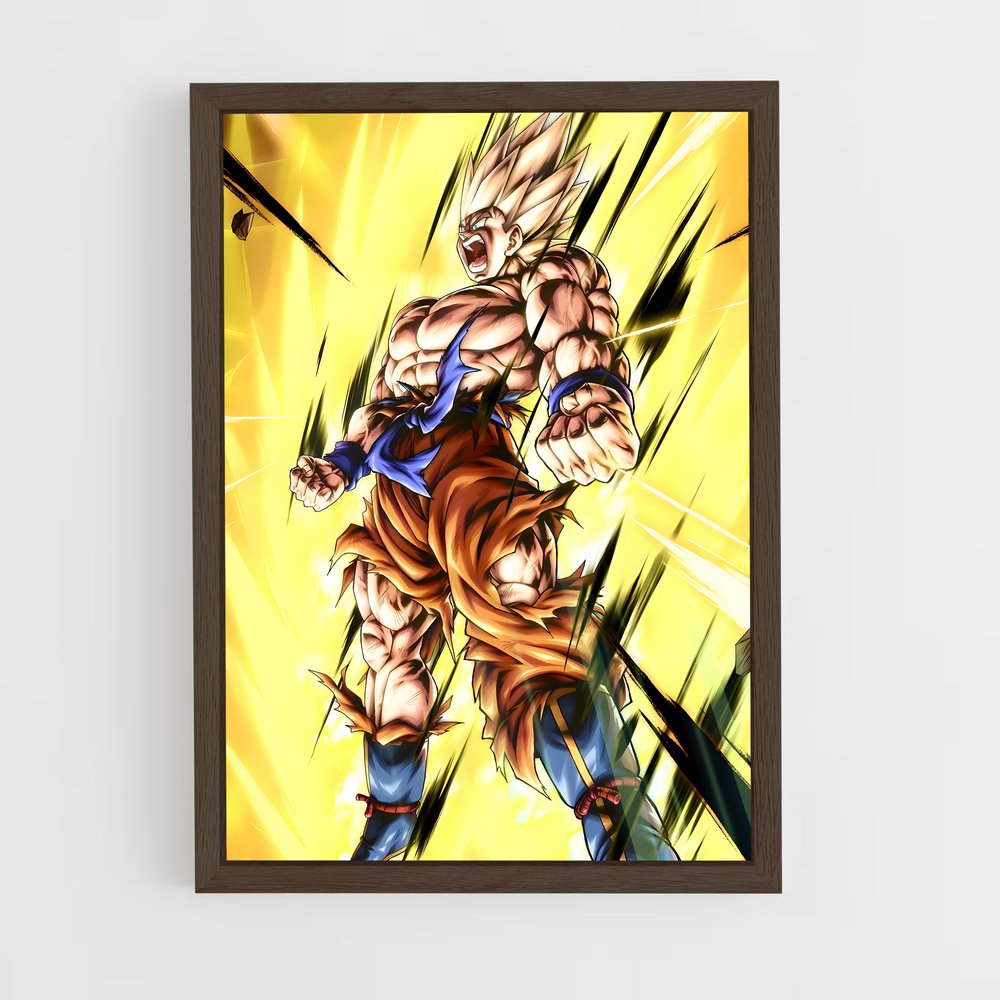 ap-son goku-2 cadre Bois foncé