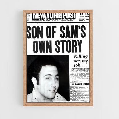 ap-son of sam-1 cadre Bois clair