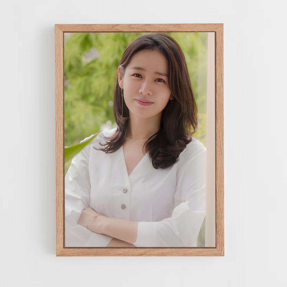 ap-son ye-jin-2 cadre Bois clair