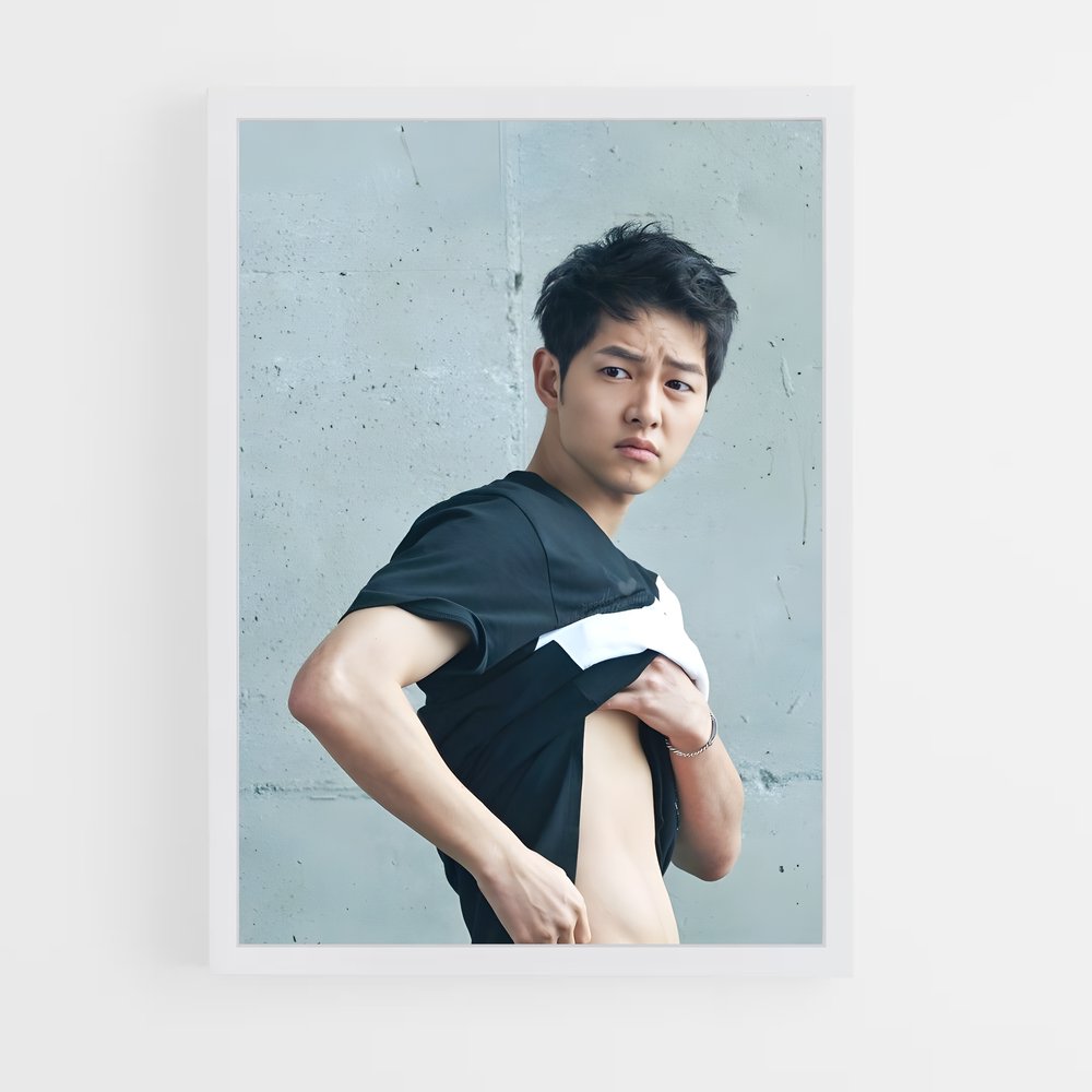ap-song joong-ki-3 cadre Blanc