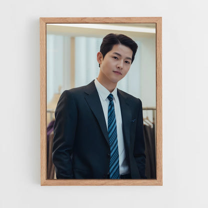 ap-song joong-ki-7 cadre Bois clair