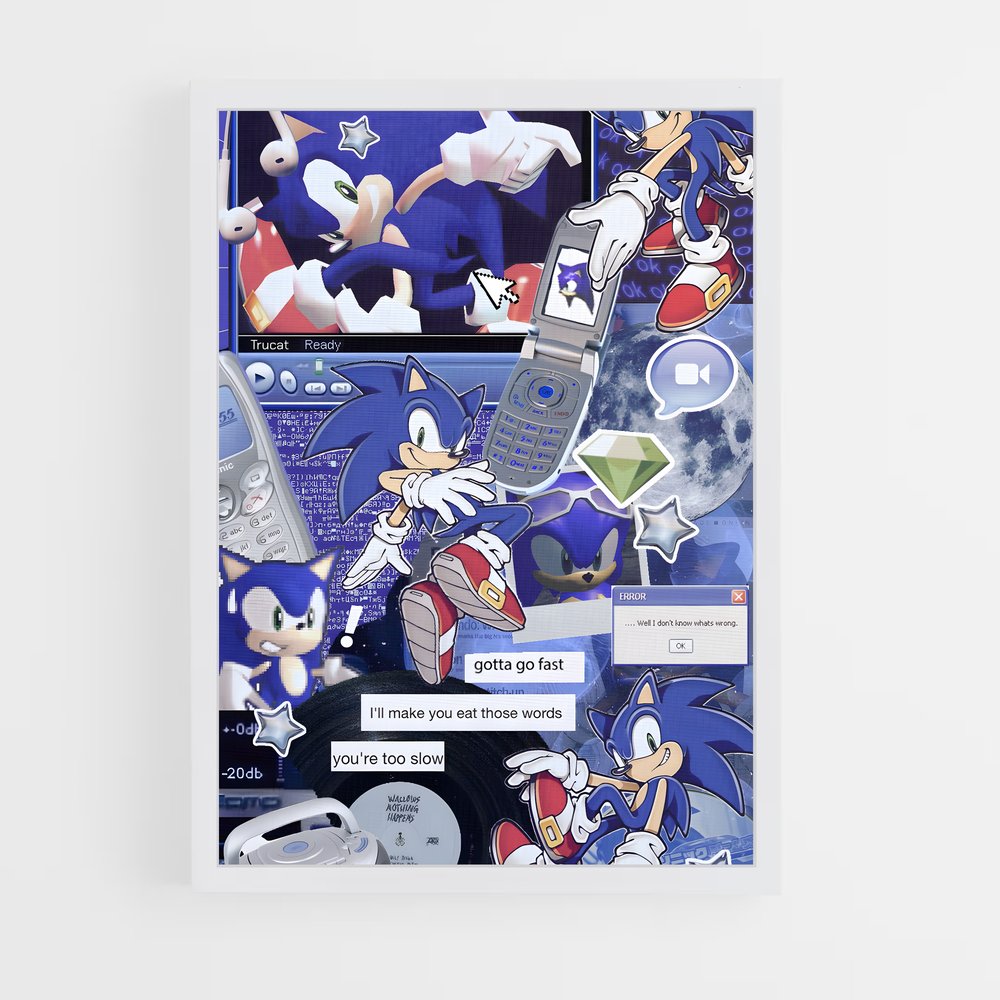 ap-sonic-1 cadre Blanc