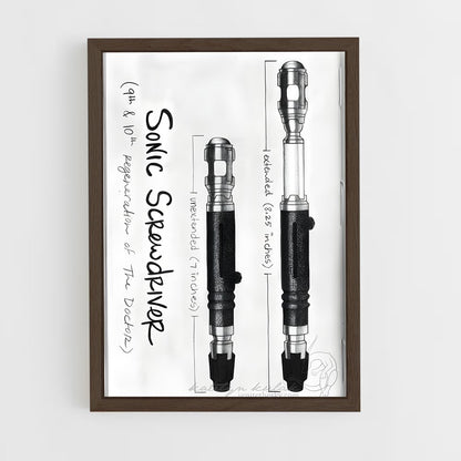 ap-sonic screwdriver-4 cadre Bois foncé