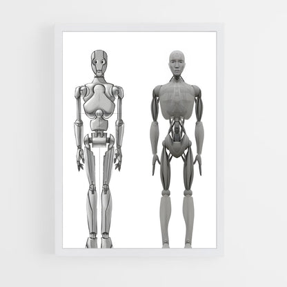 ap-sonny robot-2 cadre Blanc