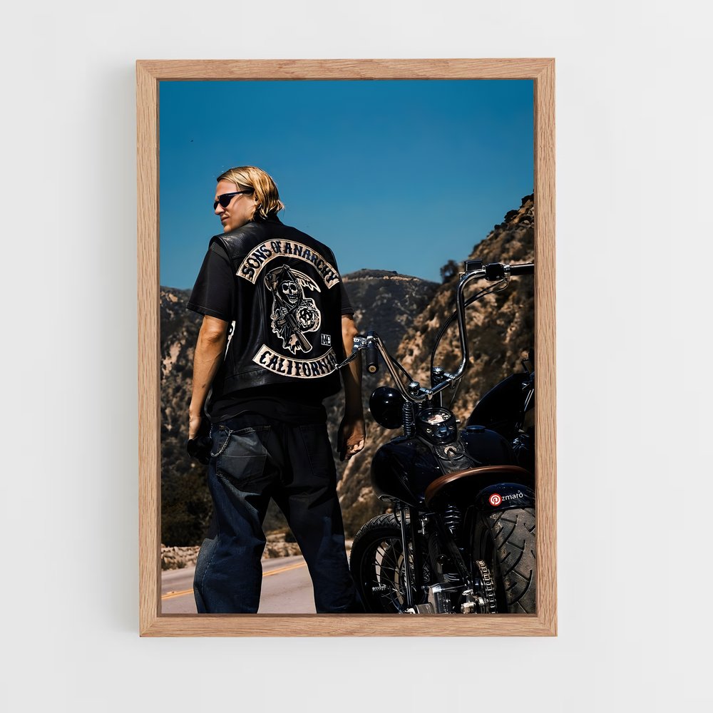 ap-sons of anarchy-1 cadre Bois clair