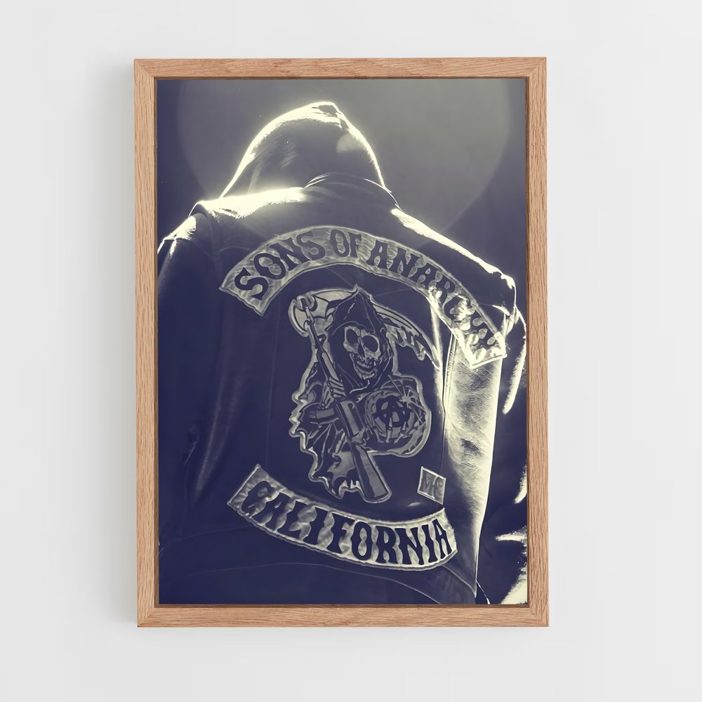 ap-sons of anarchy-7 cadre Bois clair