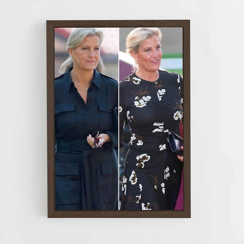 ap-sophie duchess of edinburgh-2 cadre Bois foncé
