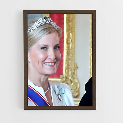 ap-sophie duchess of edinburgh-5 cadre Bois foncé