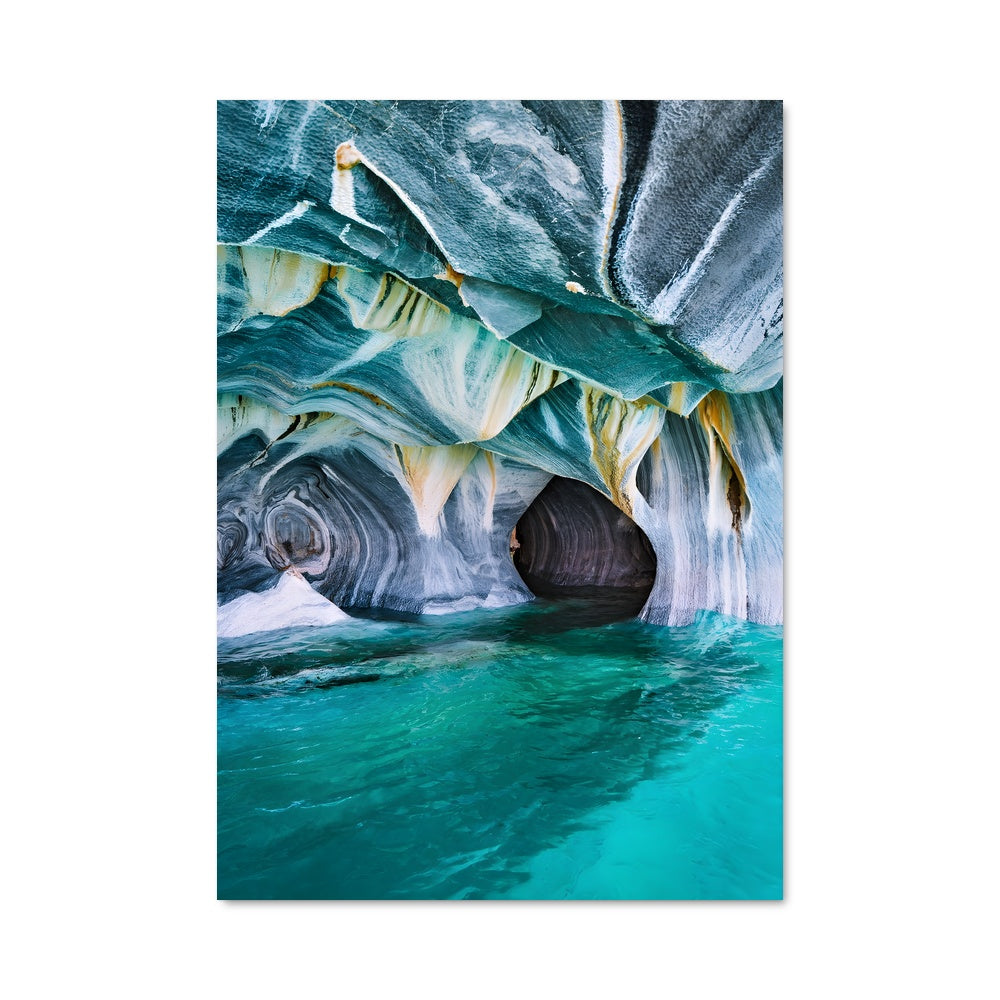 Poster Les Grottes Bleues