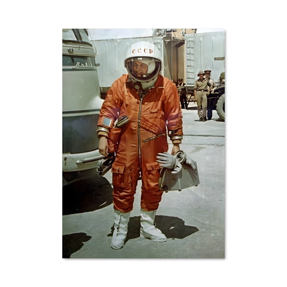 Poster L'Astronaute Orange
