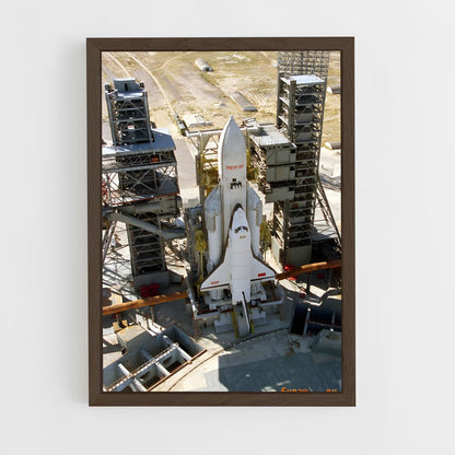 ap-soviet space program-6 cadre Bois foncé