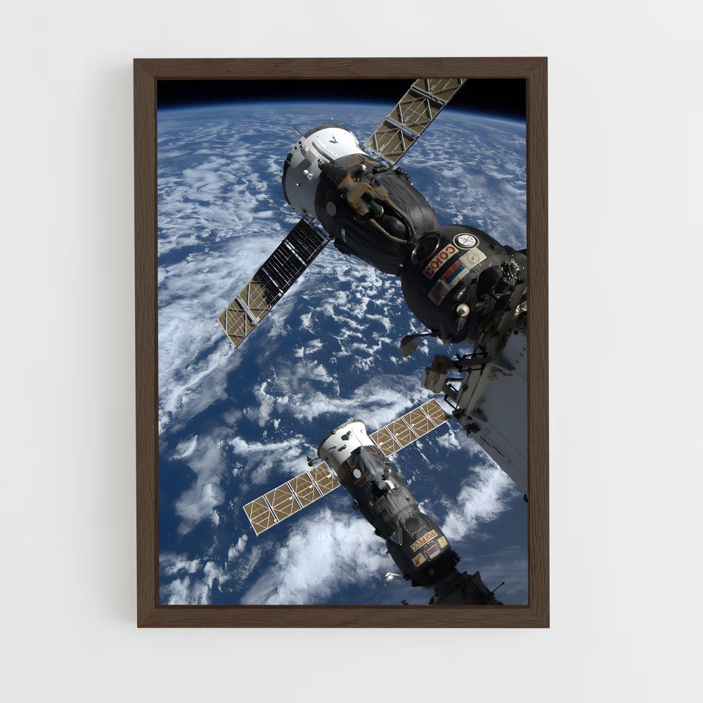 ap-soyuz-2 cadre Bois foncé