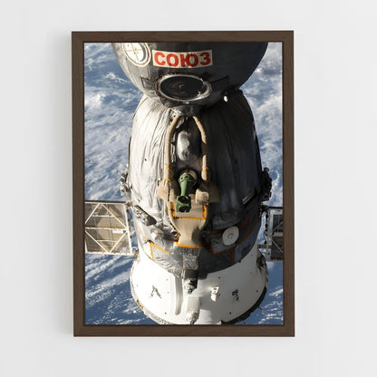 ap-soyuz-4 cadre Bois foncé