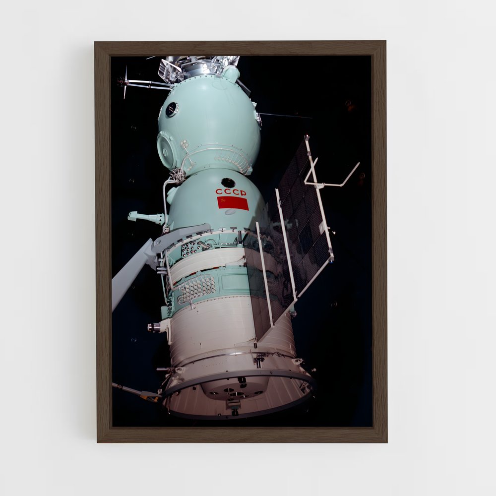 ap-soyuz-5 cadre Bois foncé