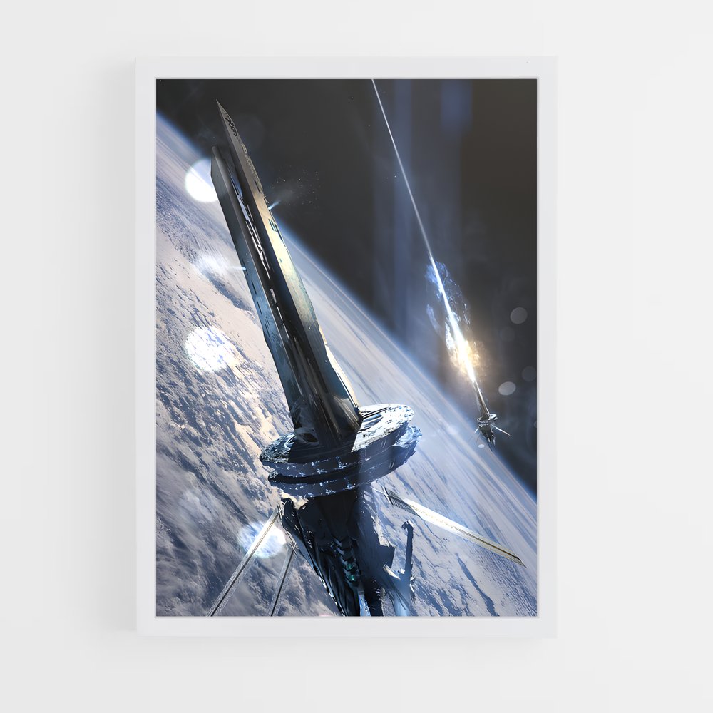 ap-spacecraft-1 cadre Blanc