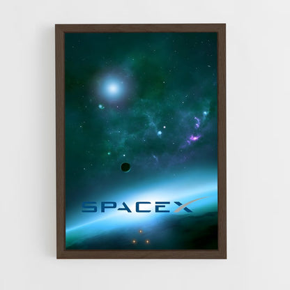 ap-spacex-11 cadre Bois foncé
