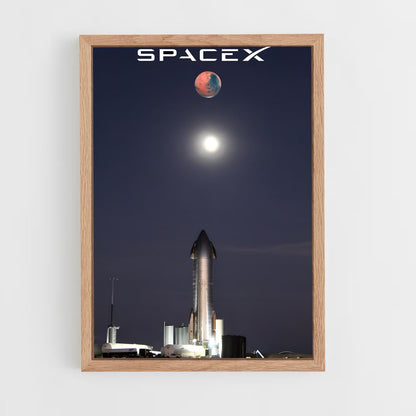 ap-spacex-13 cadre Bois clair