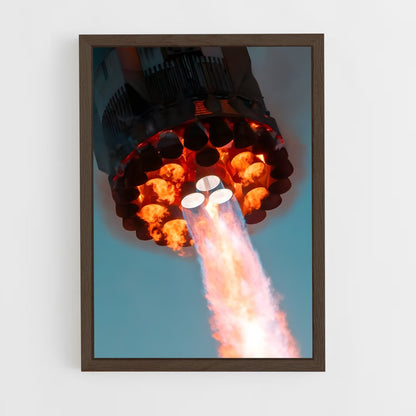 ap-spacex-6 cadre Bois foncé