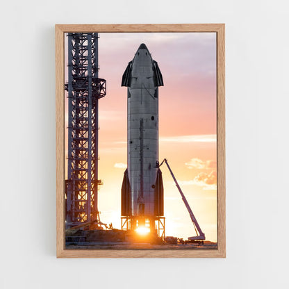 ap-spacex-9 cadre Bois clair