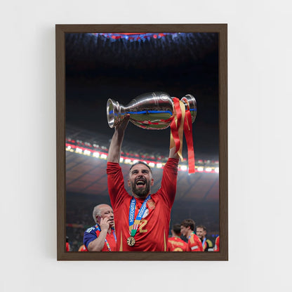 ap-spain national football team-9 cadre Bois foncé