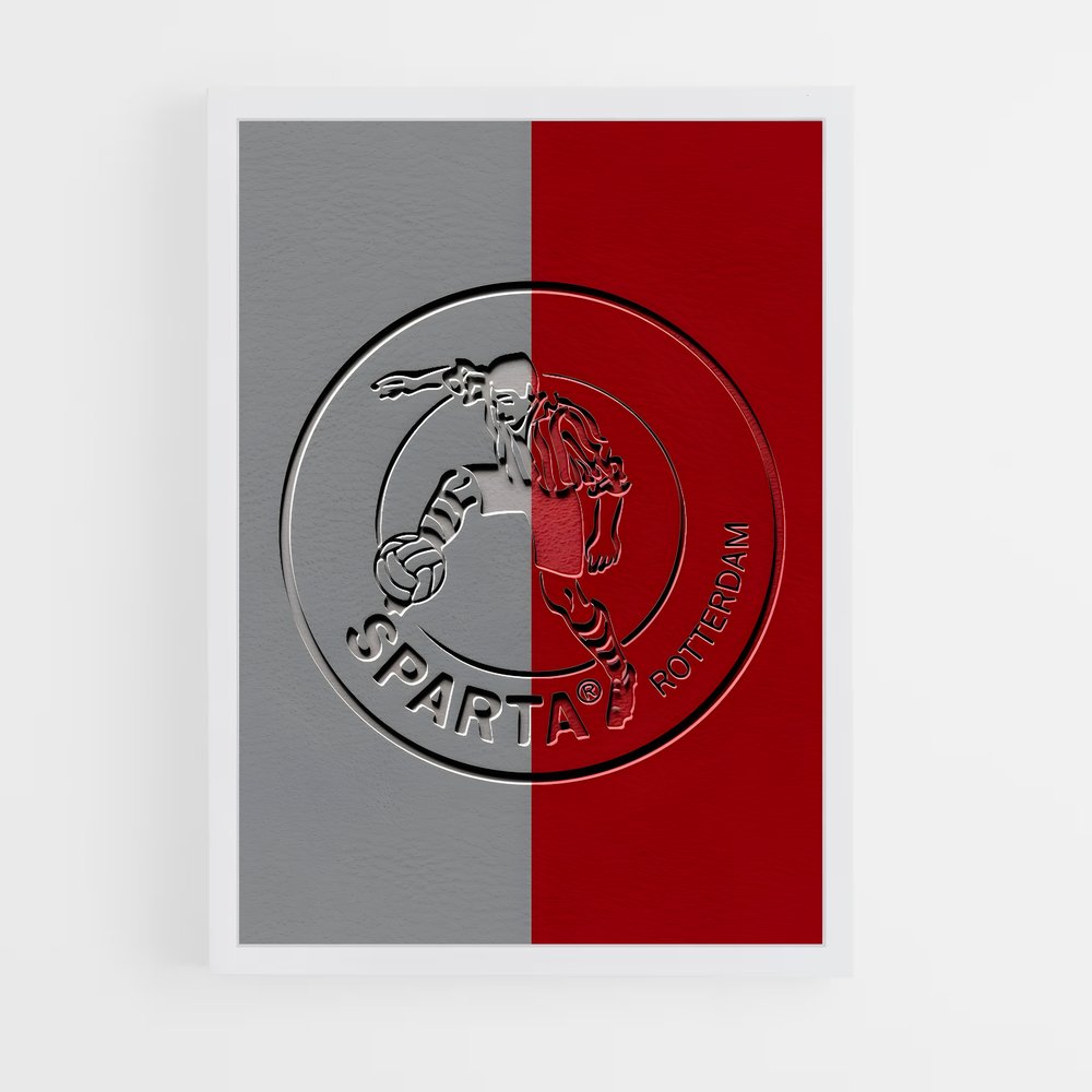 ap-sparta rotterdam-4 cadre Blanc