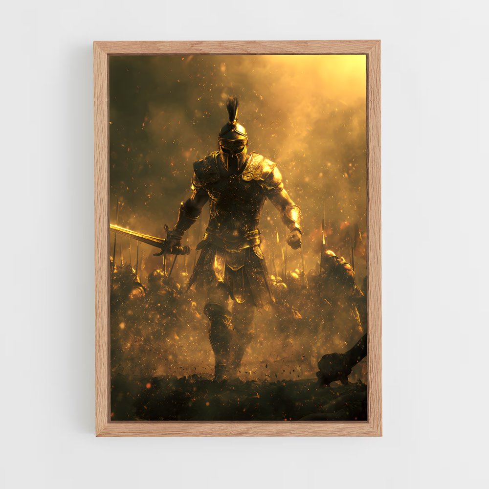 ap-spartan warrior-10 cadre Bois clair