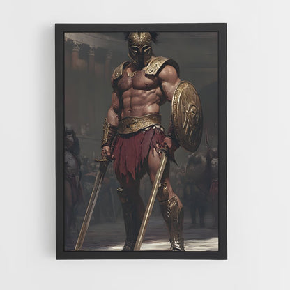 ap-spartan warrior-3 cadre Noir