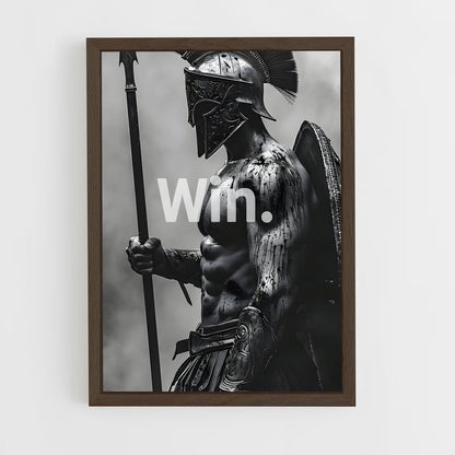 ap-spartan warrior-5 cadre Bois foncé