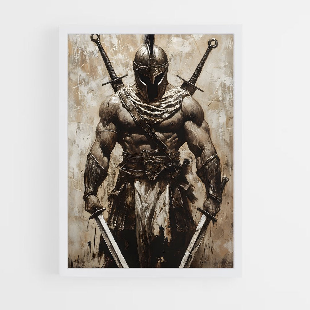 ap-spartan warrior-6 cadre Blanc