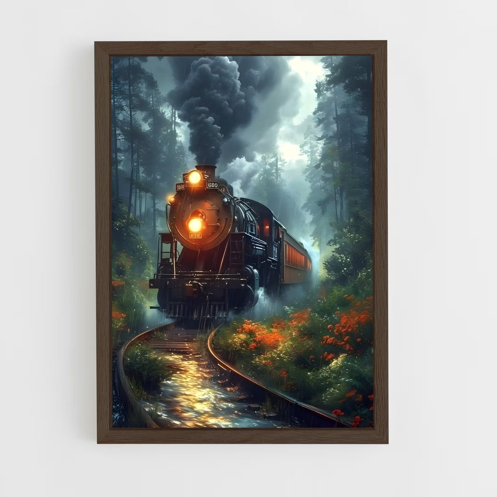 ap-specialty trains-6 cadre Bois foncé