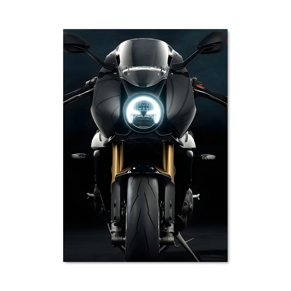 Poster Lumière de la Route