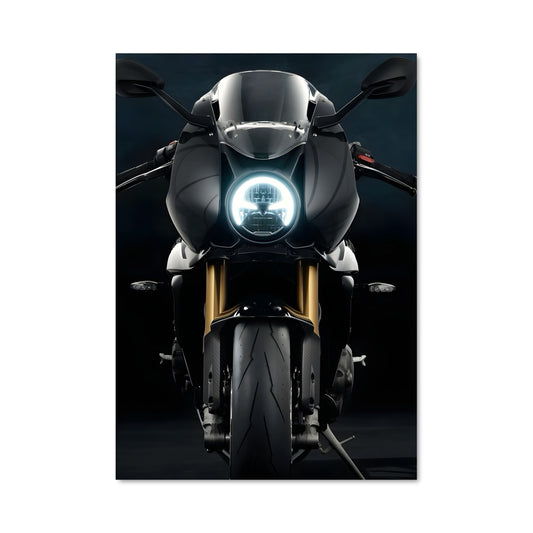 Poster Lumière de la Route